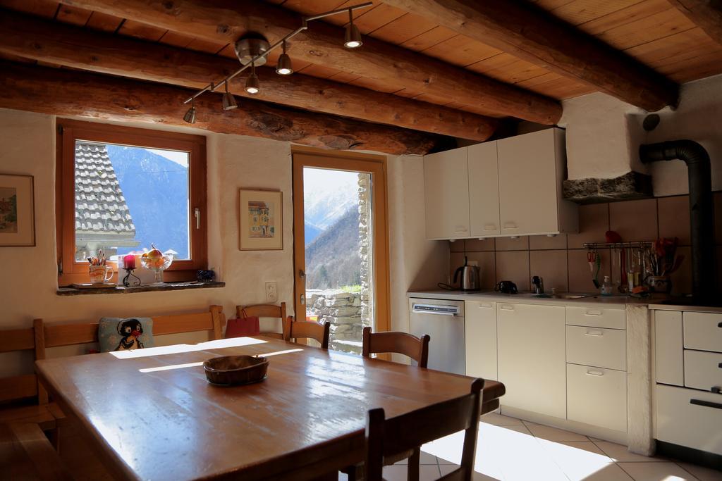 Casa Dosc Bed & Breakfast Verdabbio Exterior foto